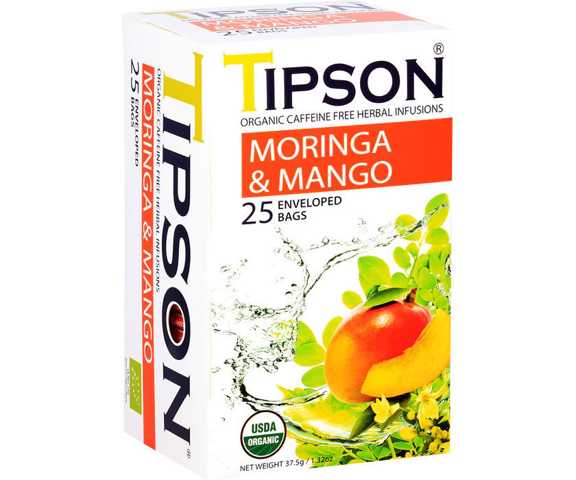 Infusion Moringa Mango Tipson x25 bolsas Orgánico