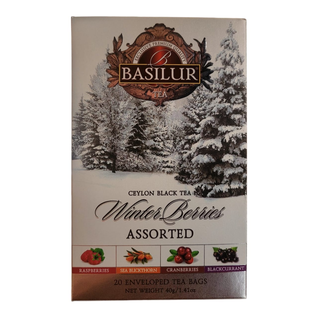 Winter tea x25 bolsas (berries frutos rojos)