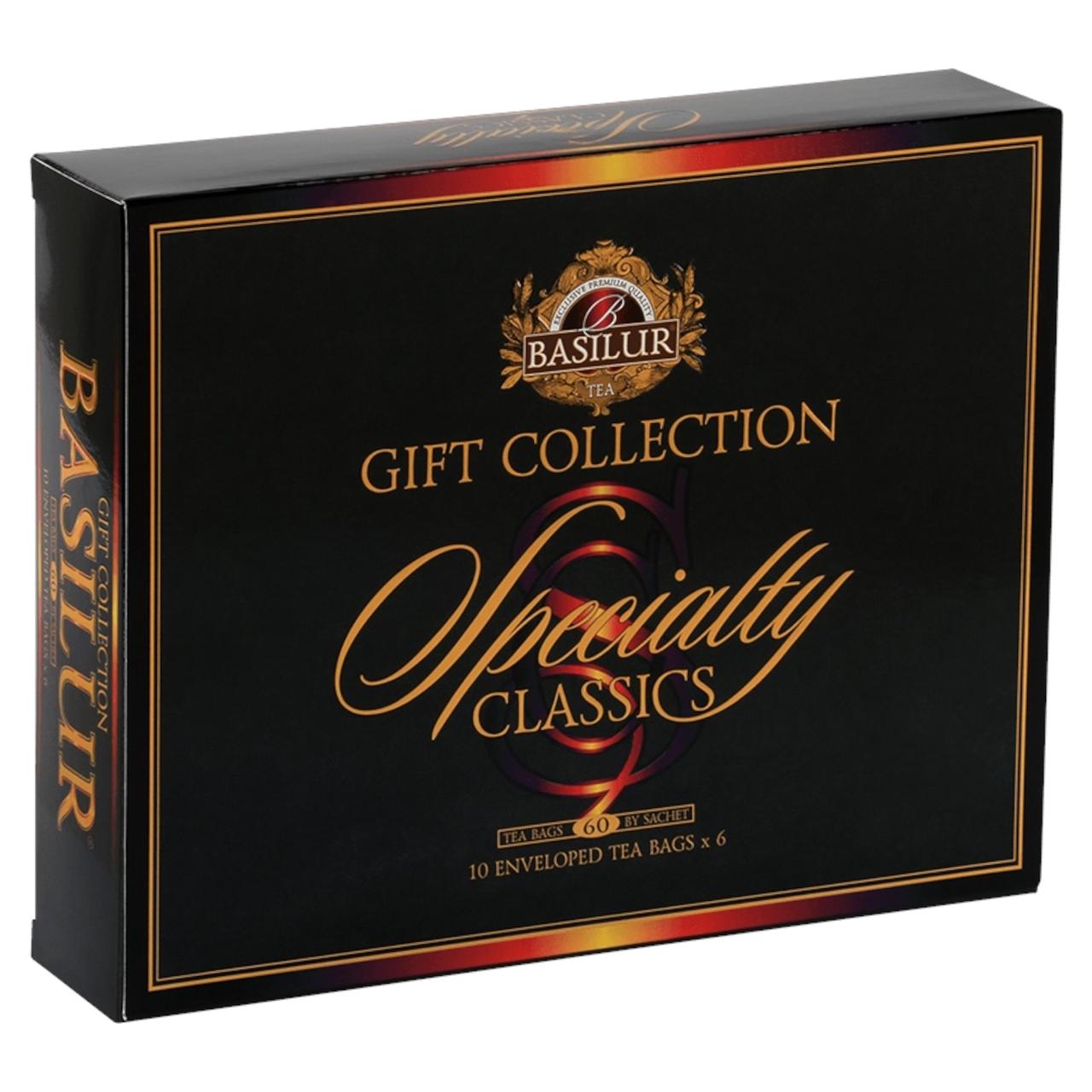 Té Assorted Clásicos Basilur 60 Bolsas – Selección Surtida de Tés Premium