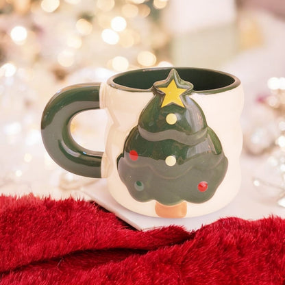 Taza pino de Navidad